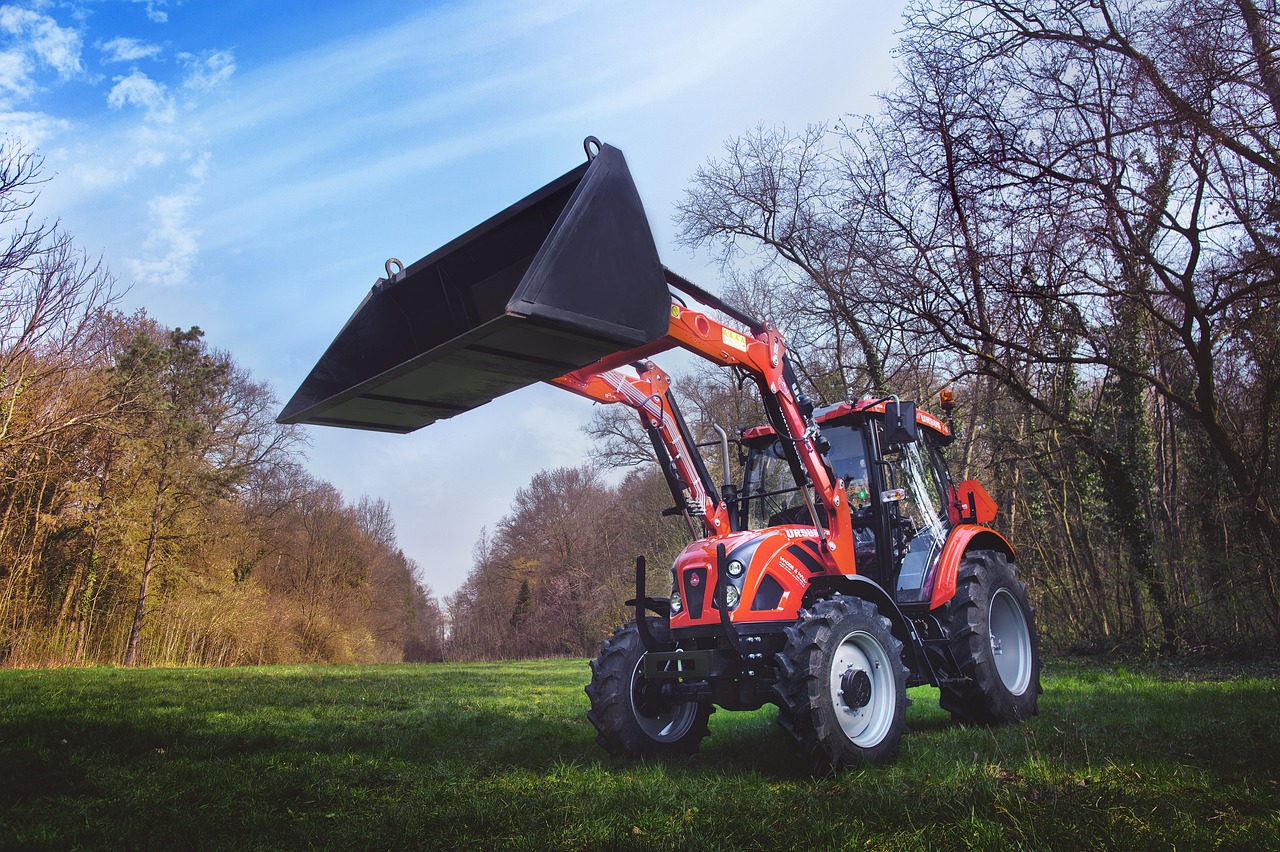 ursus, tractor, machine, farm, industrial
